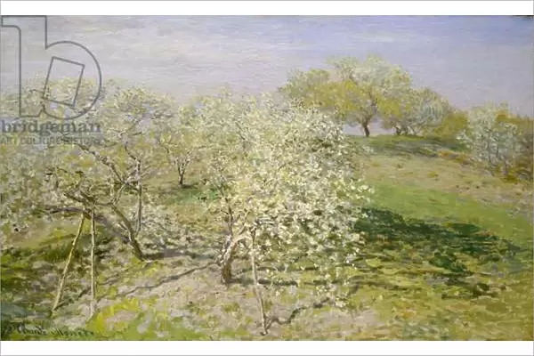 Spring (Fruit Trees in Bloom), 1873 (oil on canvas)