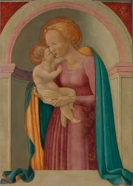 Madonna and Child (tempera and gold on wood)