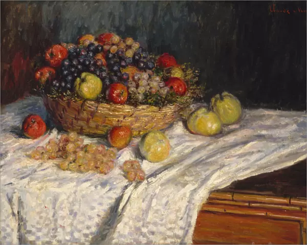 Apples and Grapes, 1879a'80 (oil on canvas)