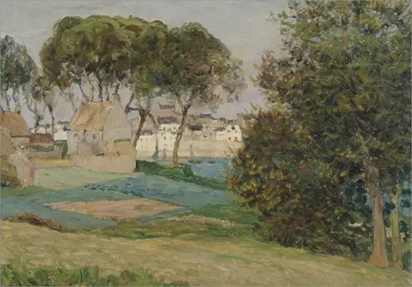 Douarnenez, Paysage d Octobre, 1896 (oil on canvas)