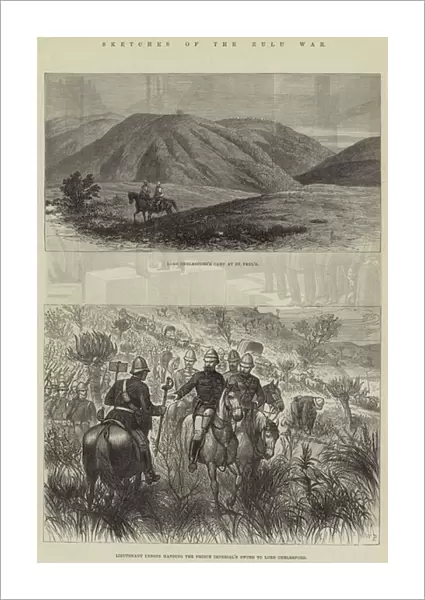 Sketches of the Zulu War (engraving)
