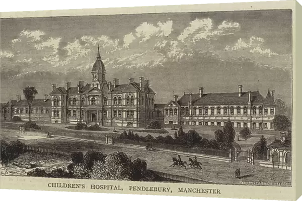 Childrens Hospital, Pendlebury, Manchester (engraving)