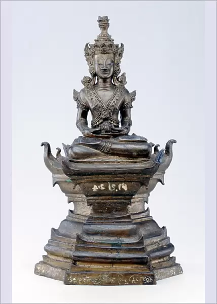 Buddha as the Healer, Lan Na culture (bronze)