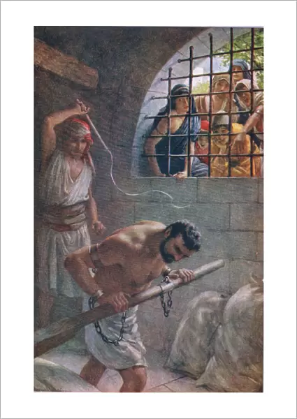 Samson, illustration from Pictures That Teach The Crown Series