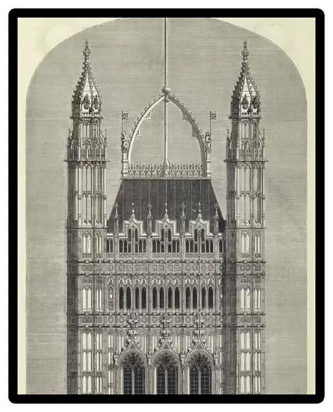 The Victoria Tower, Westminster (engraving)