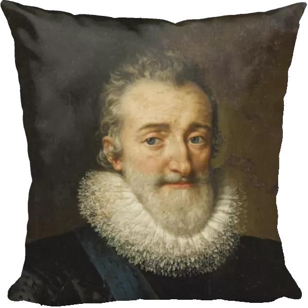 Portrait de Henri IV (1553-1610) roi de France - King Henry IV of France par Pourbus