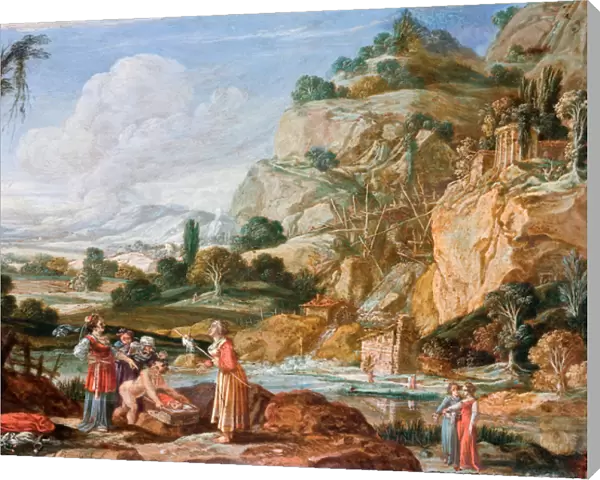 'The Finding of the Infant Moses by Pharaohs Daughter'