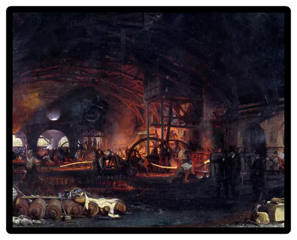 Industrial Revolution: 'La grande forge de Fourchambault'
