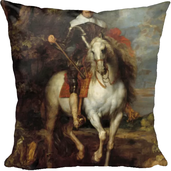 Equestrian portrait of Don Francisco de Moncada (1586-1635), Count Dossuna