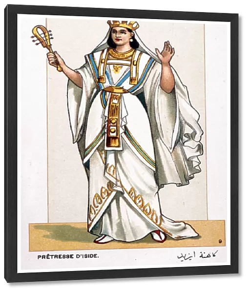 Series of chromolithographs of opera costumes on the occasion of the first representation