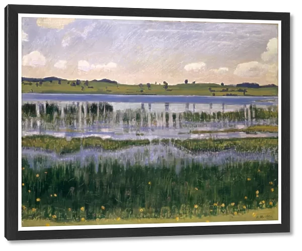 Lake Burgaschi (near Langenthal), c. 1901 (oil on canvas)