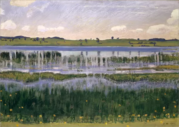 Lake Burgaschi (near Langenthal), c. 1901 (oil on canvas)