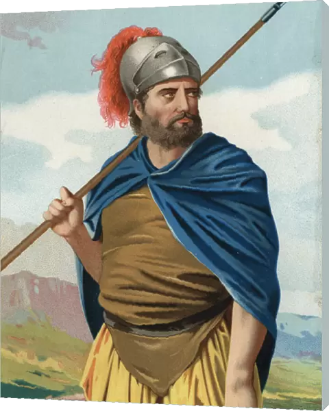 Portrait of Hannibal or Annibal Carthaginian War Man (Punic) (247 BC - 183 BC)