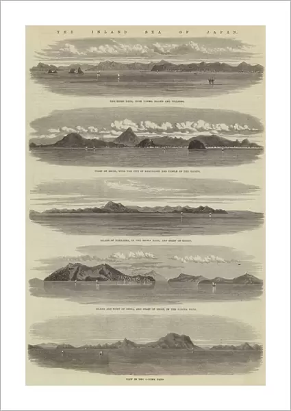 The Inland Sea of Japan (engraving)