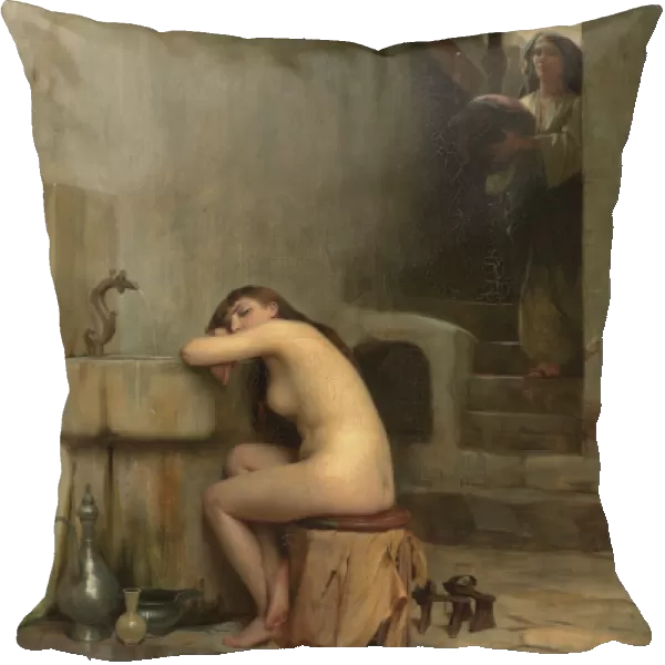 Repos au bain, 1888 (oil on canvas)