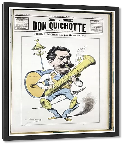 Cover of 'Le Don Quixote', number 474, Satirique en Couleurs