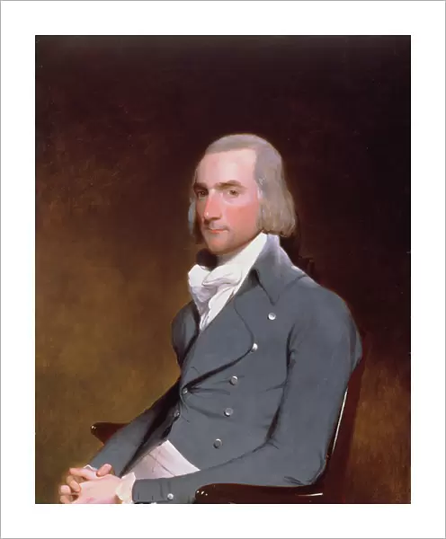 Portrait of John Jacob Astor (1763-1848) (oil on canvas)