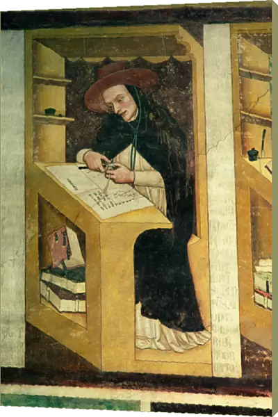 Dominican Monk at his Desk, from the Cycle of Forty Illustrious Members of