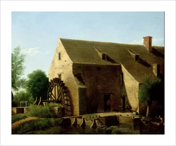 A Mill, 1800-06 (oil on canvas)