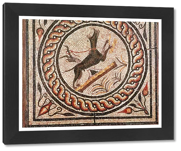 Cave Canem (Beware of the Dog) 2nd-3rd century (mosaic)