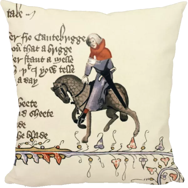 The Reeve, detail from The Canterbury Tales, by Geoffrey Chaucer (c