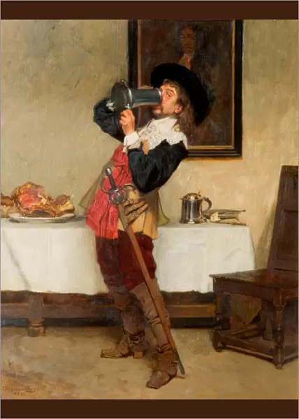 Down to the Dregs, 1880 (oil on canvas)