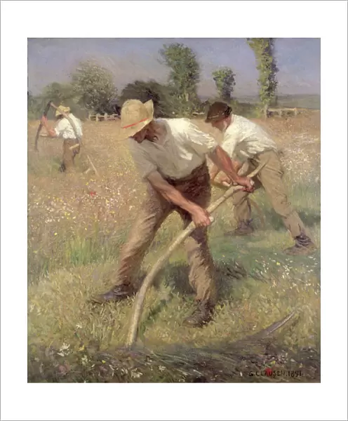 Mowers, 1891 (oil on canvas)