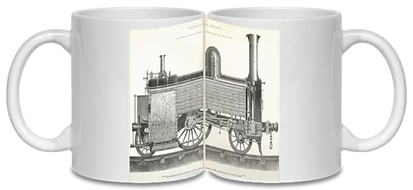 Locomotive Engine, engraved by J. W. Lowry (engraving)