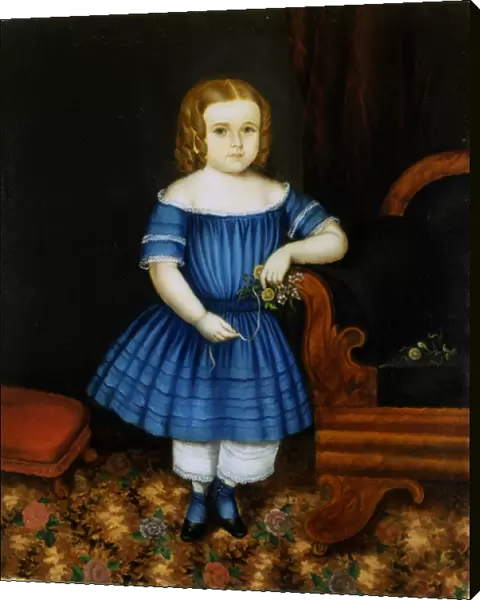 Portrait of Nancy Riley (oil on canvas)