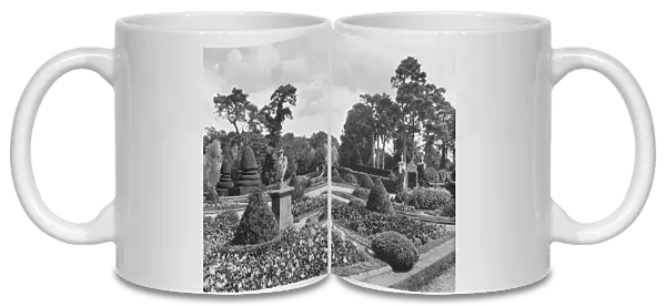 The East Side of the Garden (b  /  w photo)