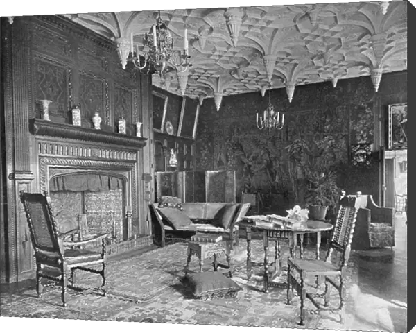 The Great Parlour (b  /  w photo)