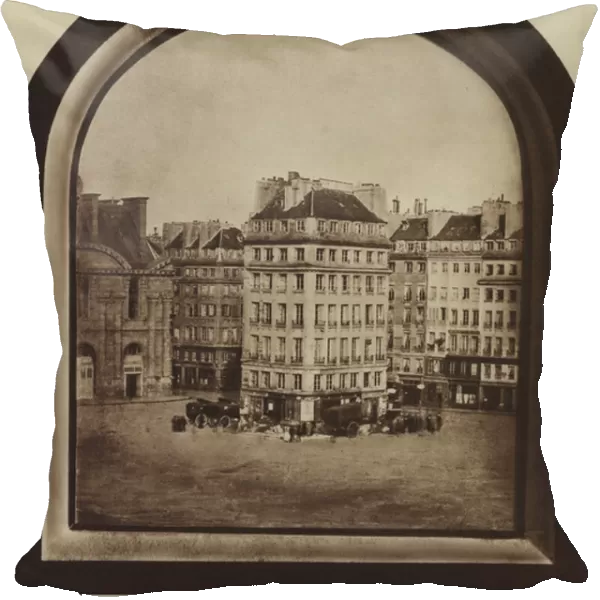 L Hotel de Nantes, place du Carrousel (b  /  w photo)