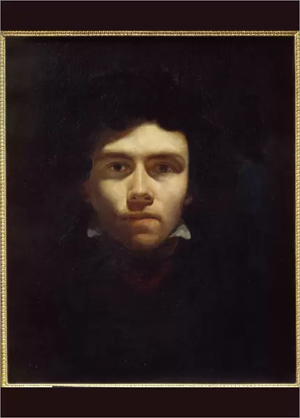 Portrait of the Painter Eugene Delacroix (1798-1863) Painting by Theodore Gericault