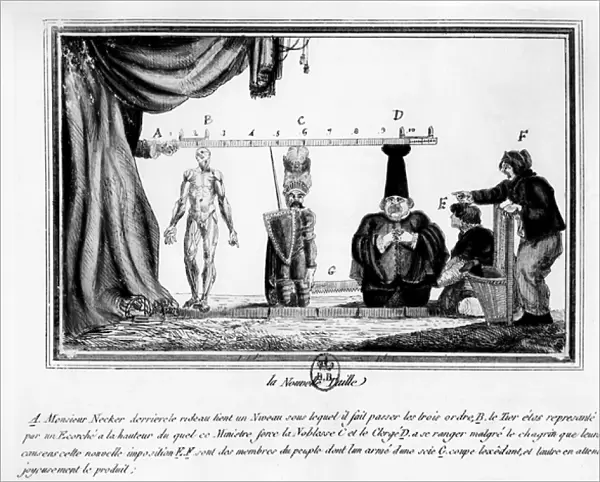 The new size: engraving on Neckers reform of 1788 - B. N