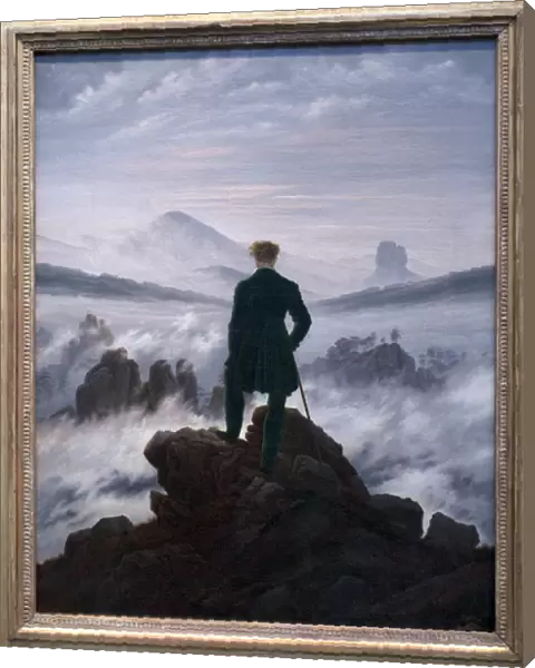 The Wanderer above the Sea of Fog, c. 1817 (oil on canvas)