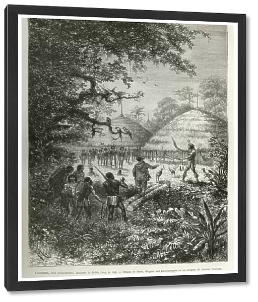 Yacouman, Roucouyenne chief, tribe of Guiana on the banks of the Oyapock