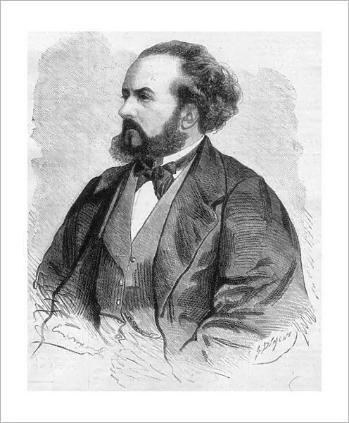 Portrait of Gustave Hippolyte (Gustave-Hippolyte) Roger (1815-1879)
