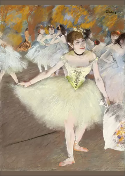 Sur La Scene, 1879-1881 (pastel on paper)