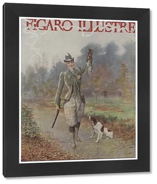 Cover of Le Figaro Illustre, November 1891 (colour litho)