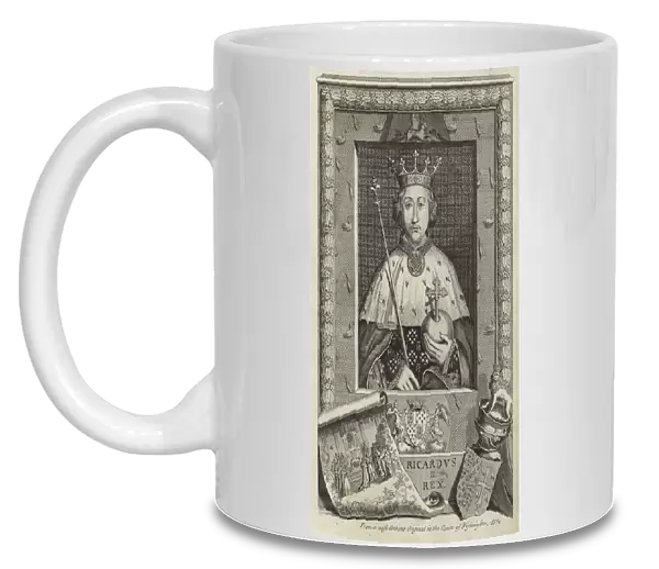 Portrait of Richard II of England (engraving)