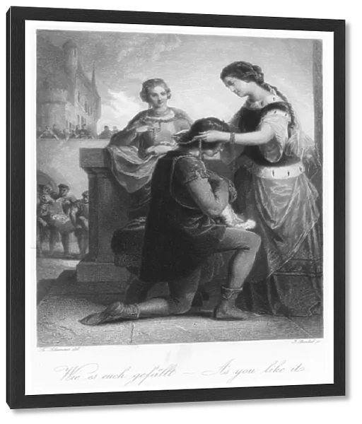 Scene from As You Like It (engraving)