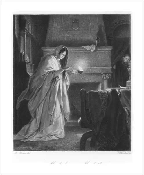 Scene from Macbeth (engraving)