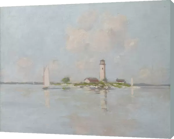 The Lighthouse (oil on canvas)