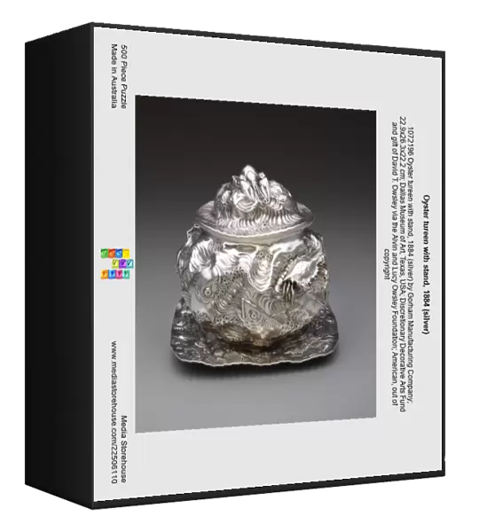 Oyster tureen with stand, 1884 (silver)