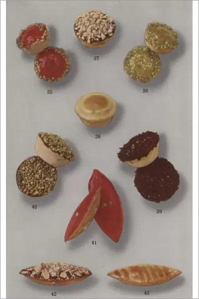 Illustration for marzipan brochure (colour photo)