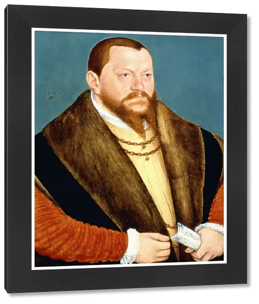Portrait of Duke Augustus of Saxony (1526-1586), half length