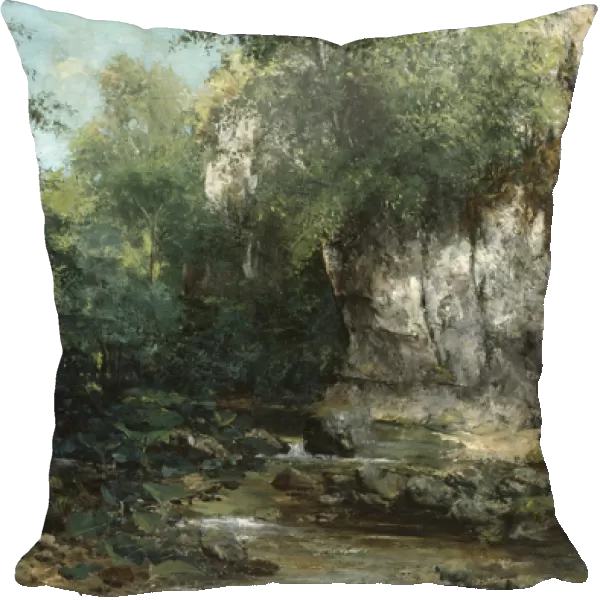 The Banks of a Stream, 1873 (oil on canvas)