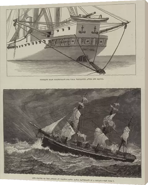 HMS Bacchante (engraving)