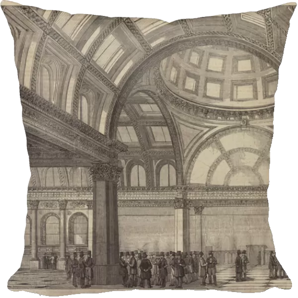 The New London Stock Exchange (engraving)