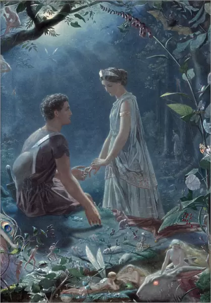 Le Songe d une nuit d ete, Lysandre et Hermia - Hermia and Lysander